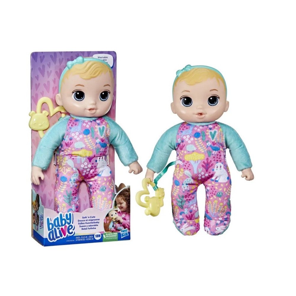 Muñeca Baby Alive Suave Y Adorable Cabello Rubio | Inicio