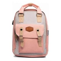 Mochila Pop Street Escolar Day College Rosa | Inicio