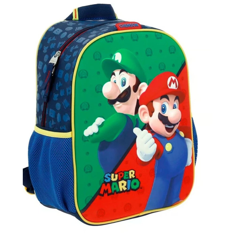 mochila pequeña infantil niño super mario bros | Inicio