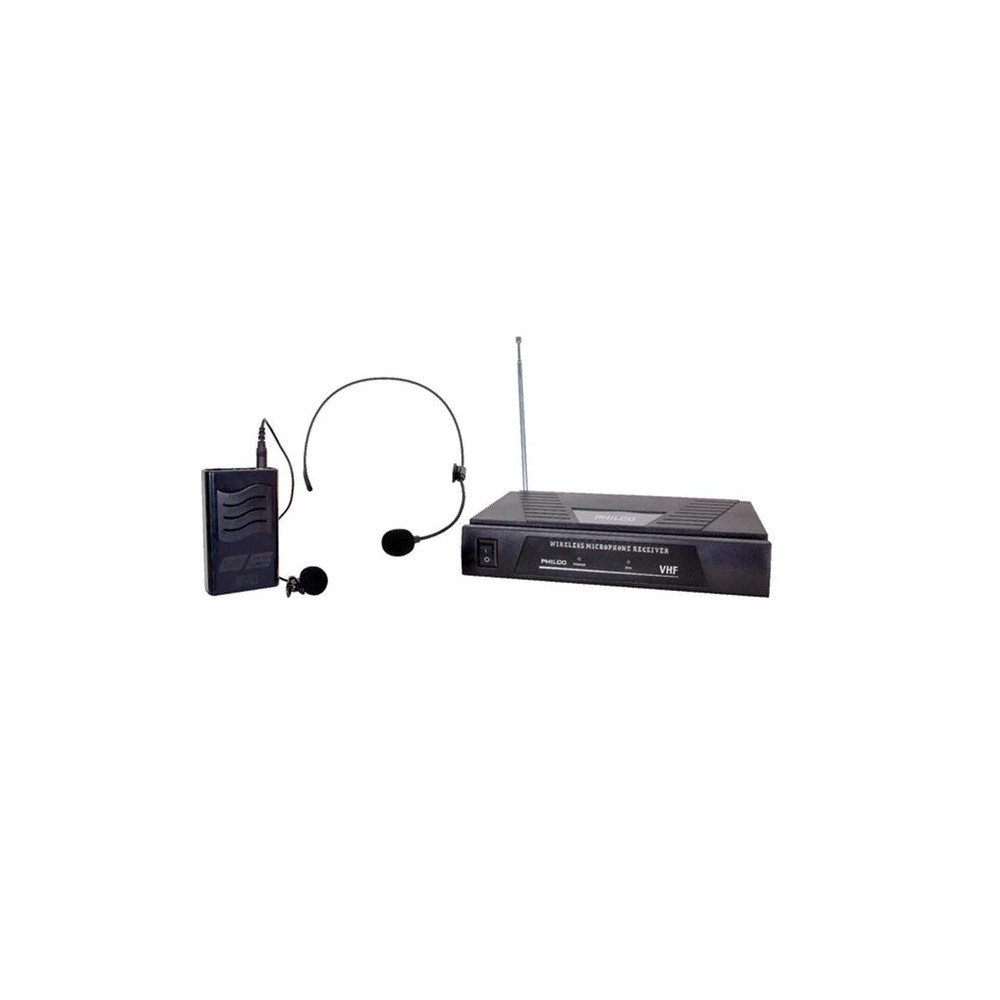 Micrófono Philco Inalámbrico VHF 2 En 1 6,3 MM | Inicio