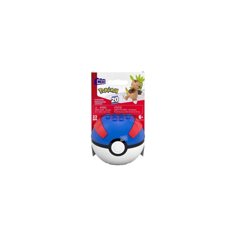 Mega Pokemon Chespin Building Toy Kit - 23pc | Inicio