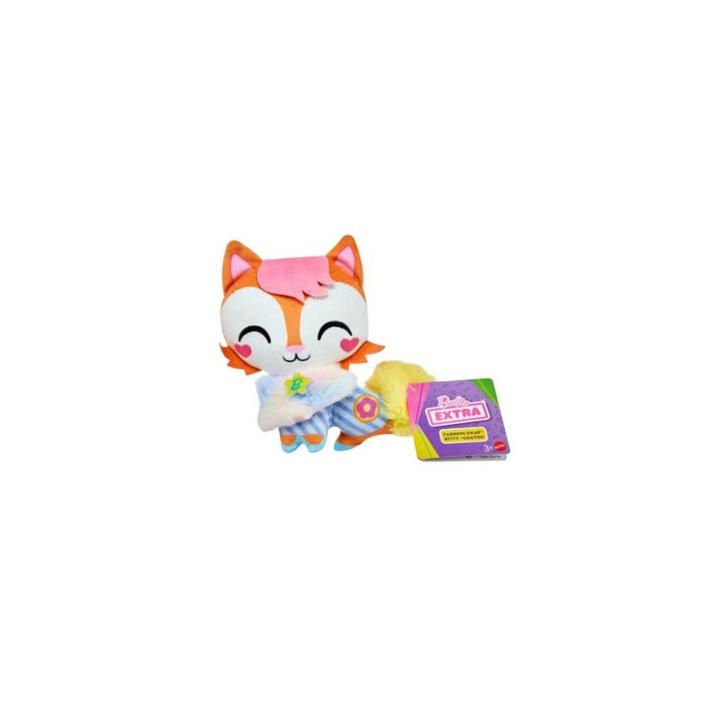 Mattel Barbie Peluche Friends Fashion Swap Kitty-Chaton