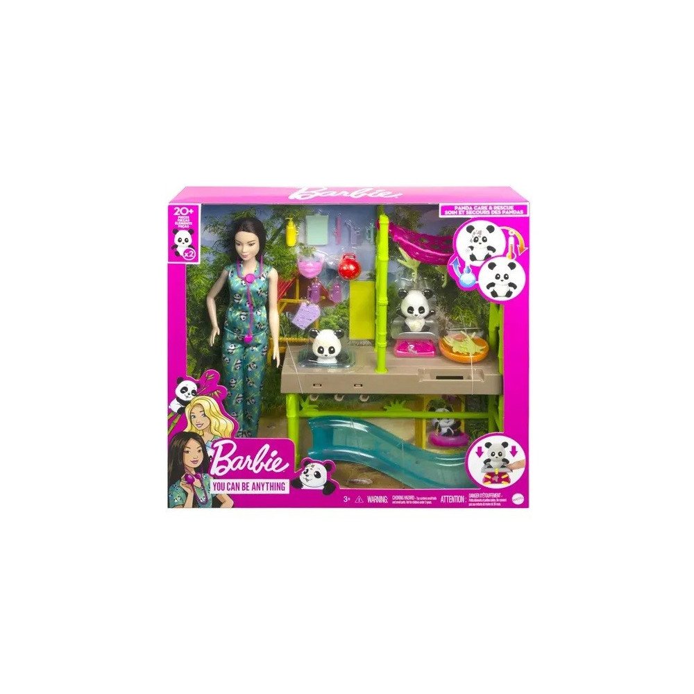 Mattel Barbie Cuidadora de Pandas