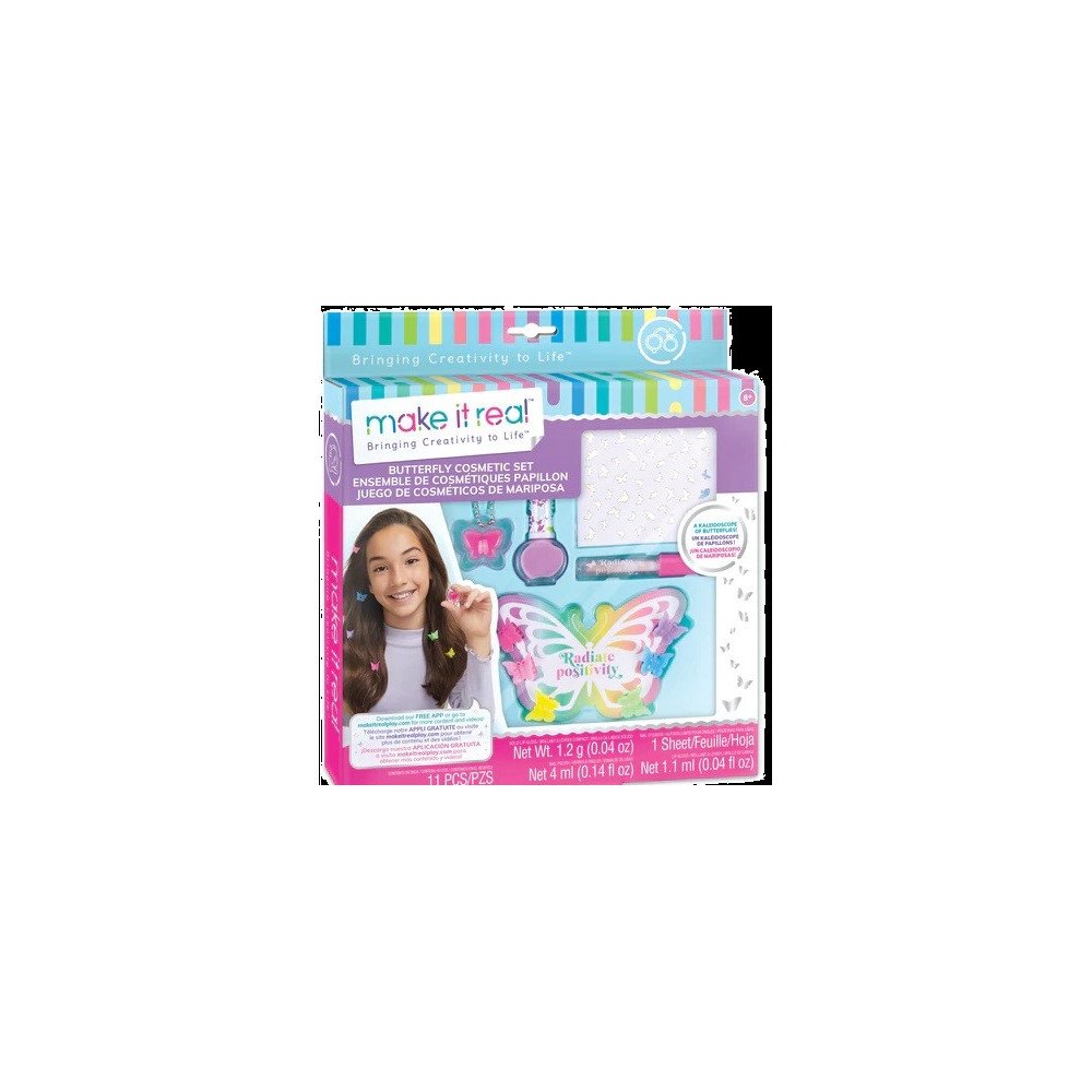 Make It Real Butterfly Dreams Cosmetic Set