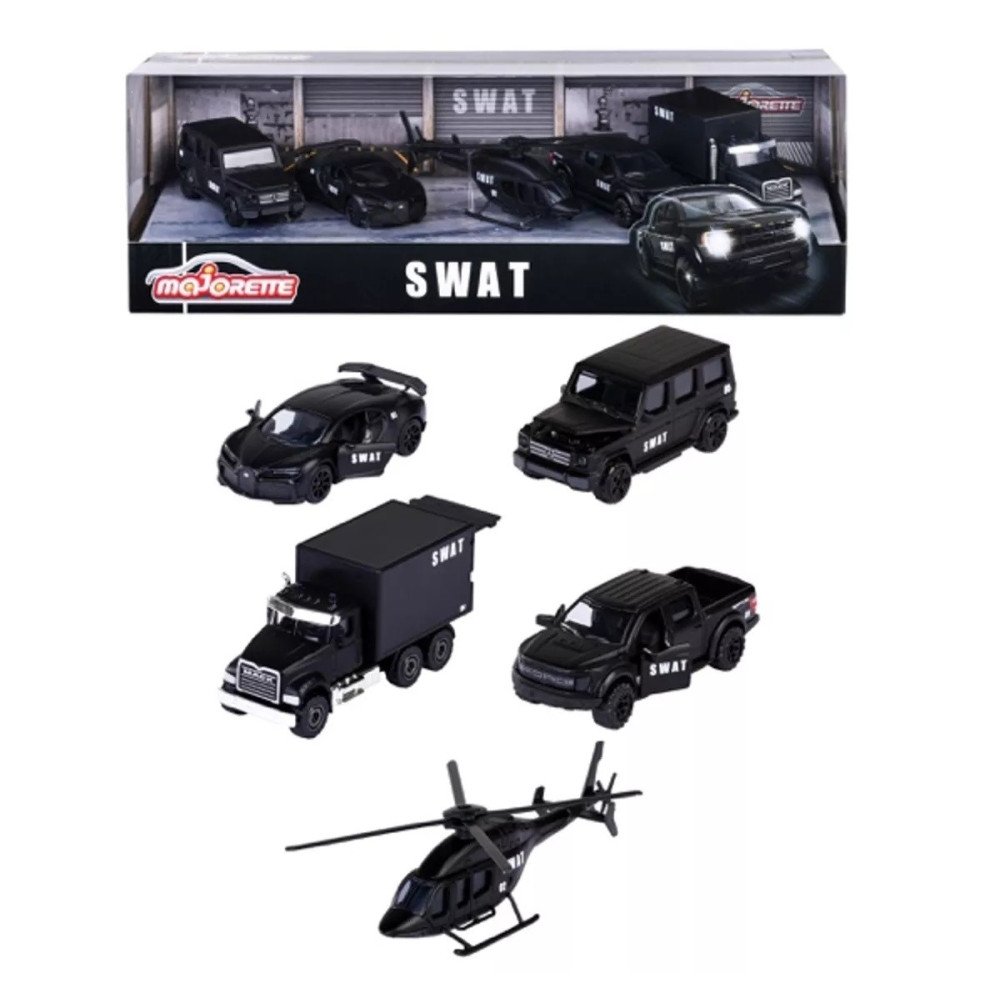Majorette - SWAT Edition Series 5 Pieces Gift Pack