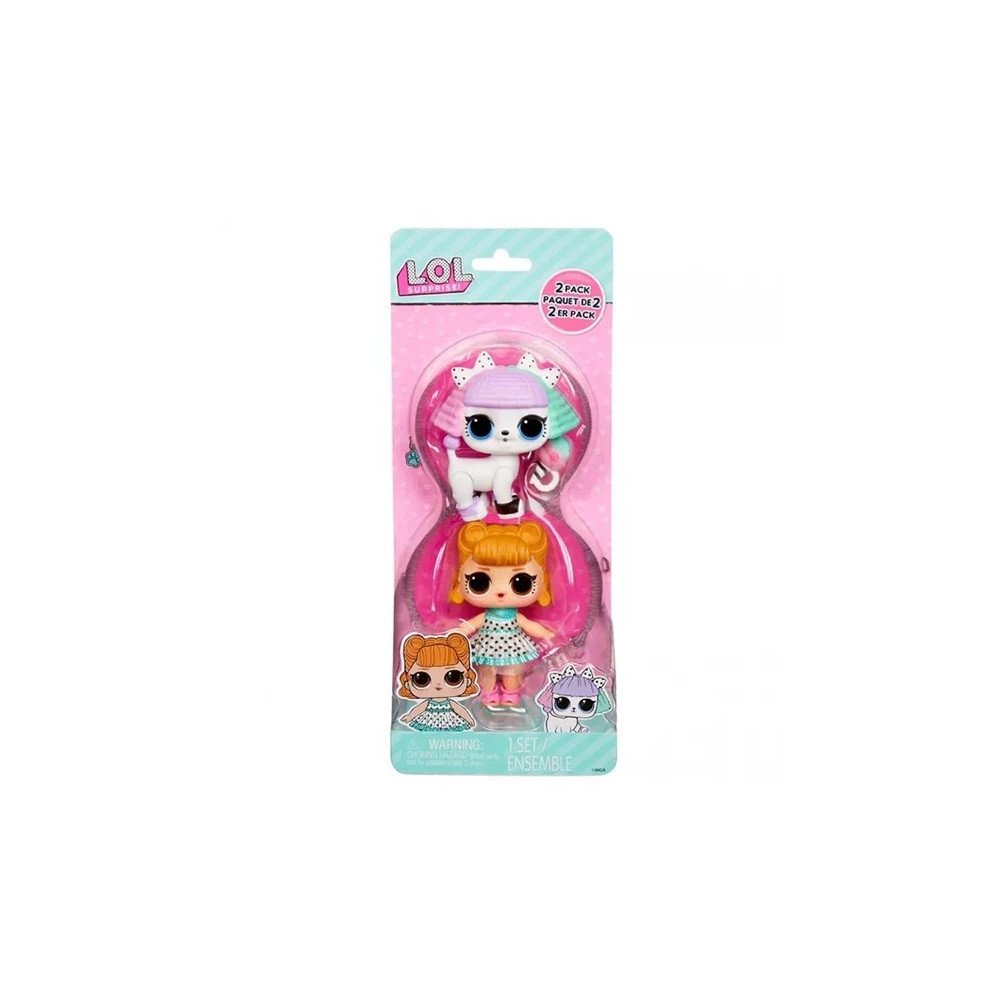 LOL Surprise Opp Tot + Pet 2-Pack surtido