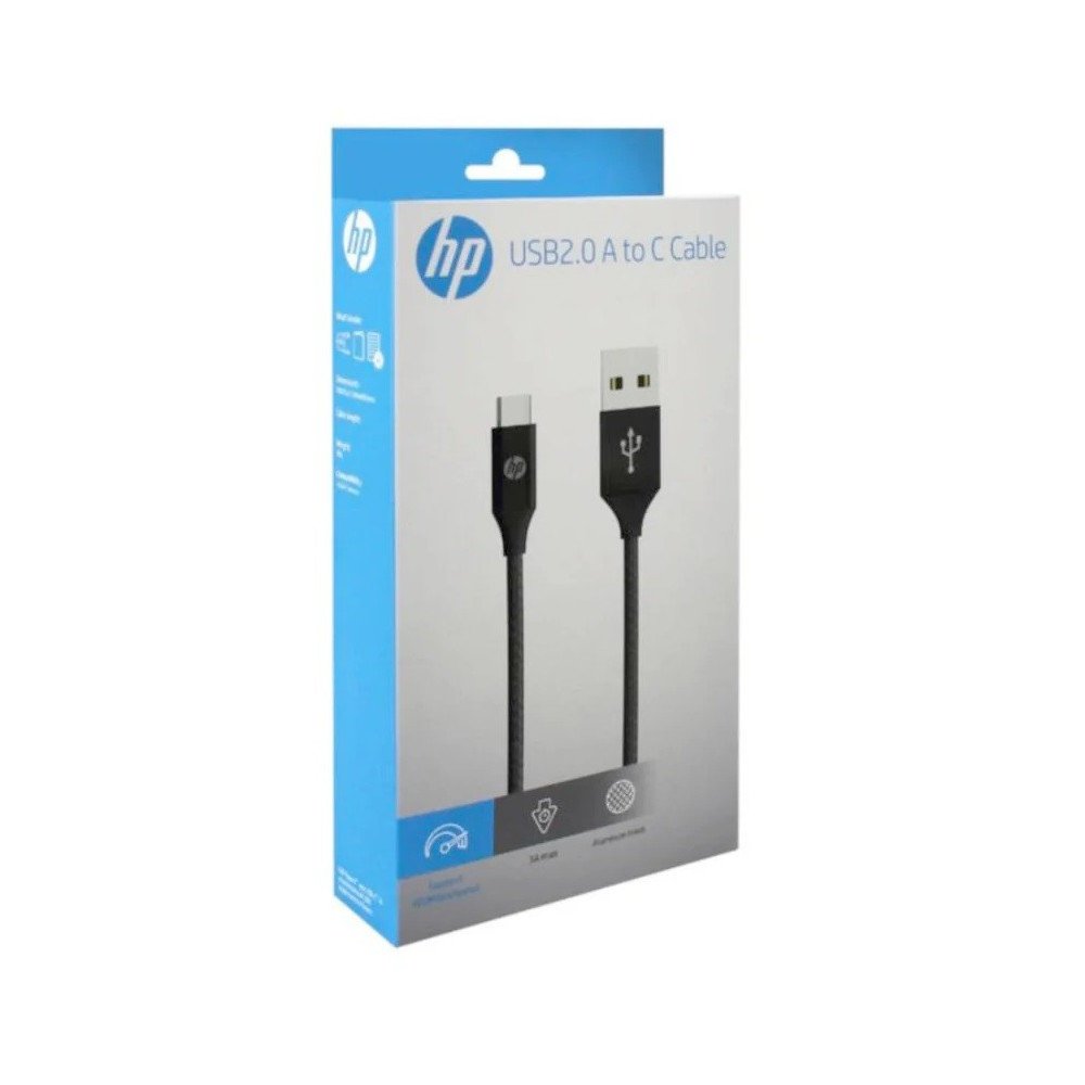 HP  CABLE USB A USB-C 2.0 3M  NEGRO
